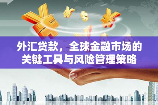 吉隆外汇贷款，全球金融市场的关键工具与风险管理策略