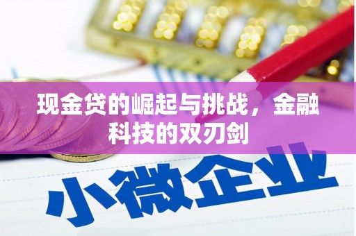 吉隆现金贷的崛起与挑战，金融科技的双刃剑