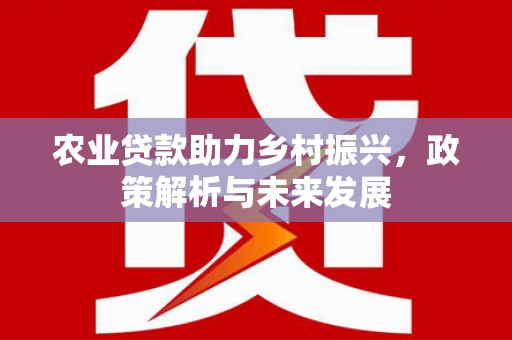 吉隆农业贷款助力乡村振兴，政策解析与未来发展