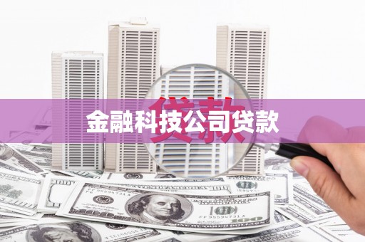 吉隆金融科技公司贷款