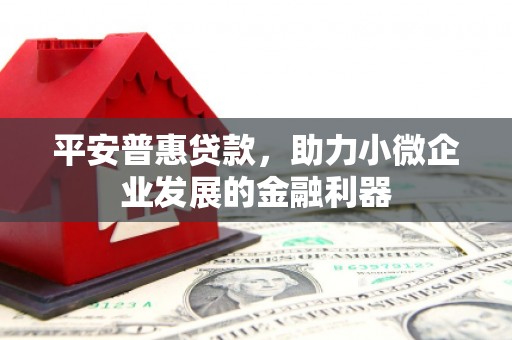 吉隆平安普惠贷款，助力小微企业发展的金融利器