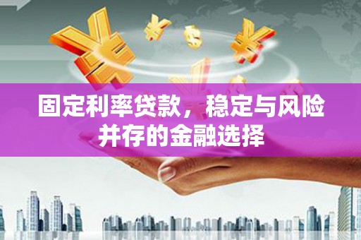 吉隆固定利率贷款，稳定与风险并存的金融选择
