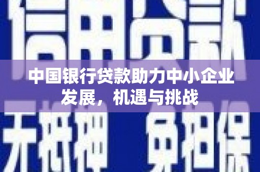 吉隆中国银行贷款助力中小企业发展，机遇与挑战