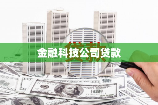 吉隆金融科技公司贷款