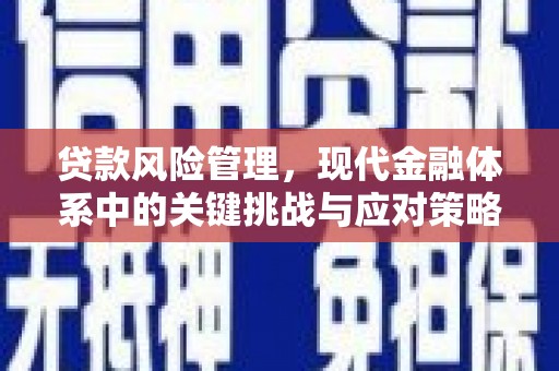 吉隆贷款风险管理，现代金融体系中的关键挑战与应对策略