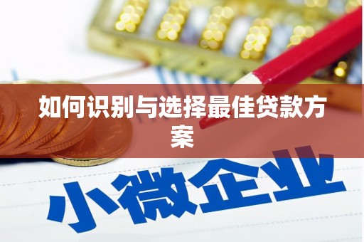 吉隆如何识别与选择最佳贷款方案